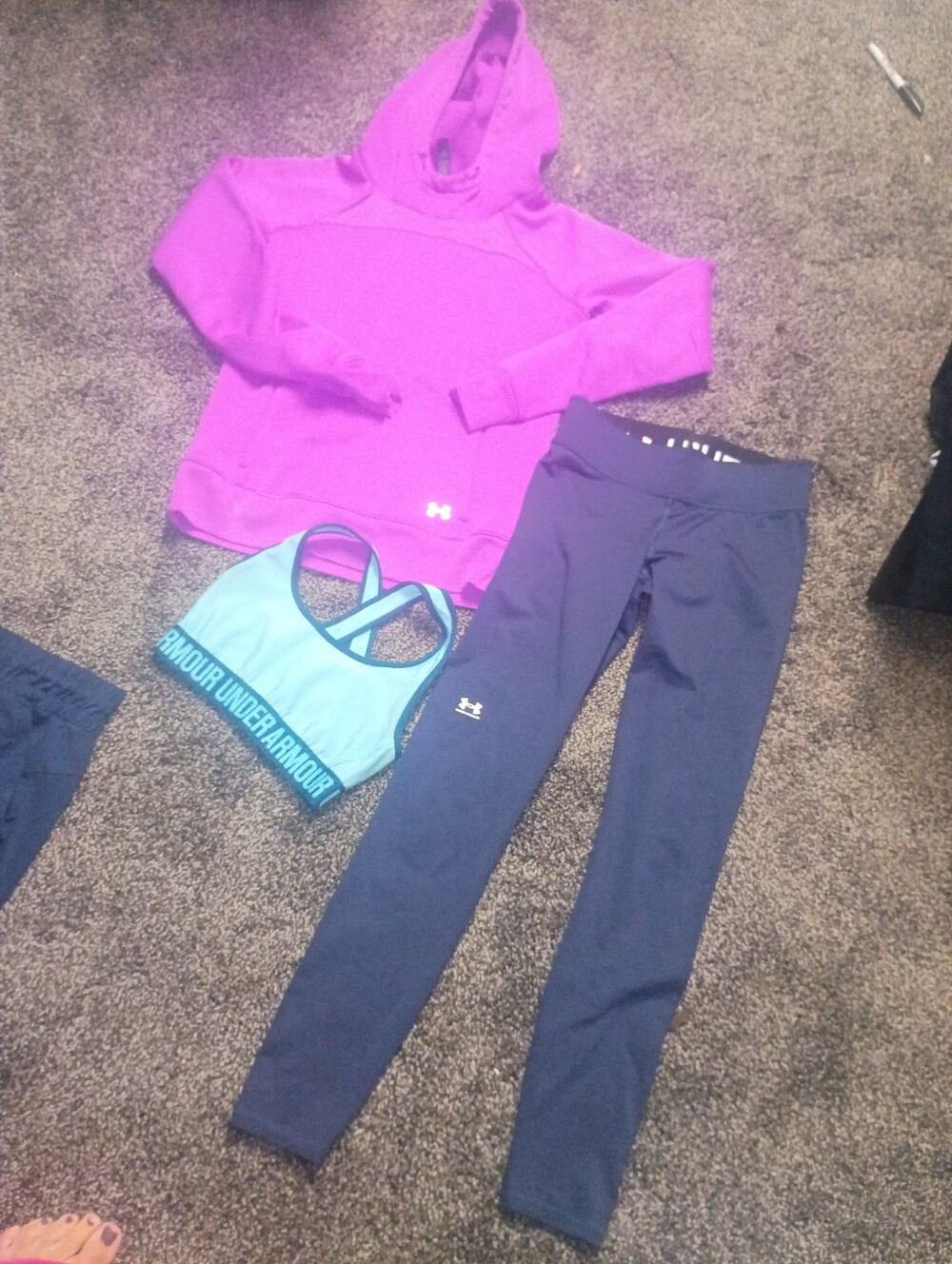 Under Armour Hoodie N Leggings